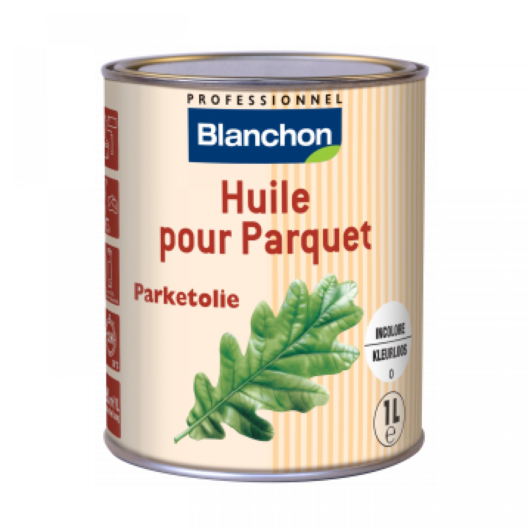 Photo Huile pour parquet incolore Blanchon