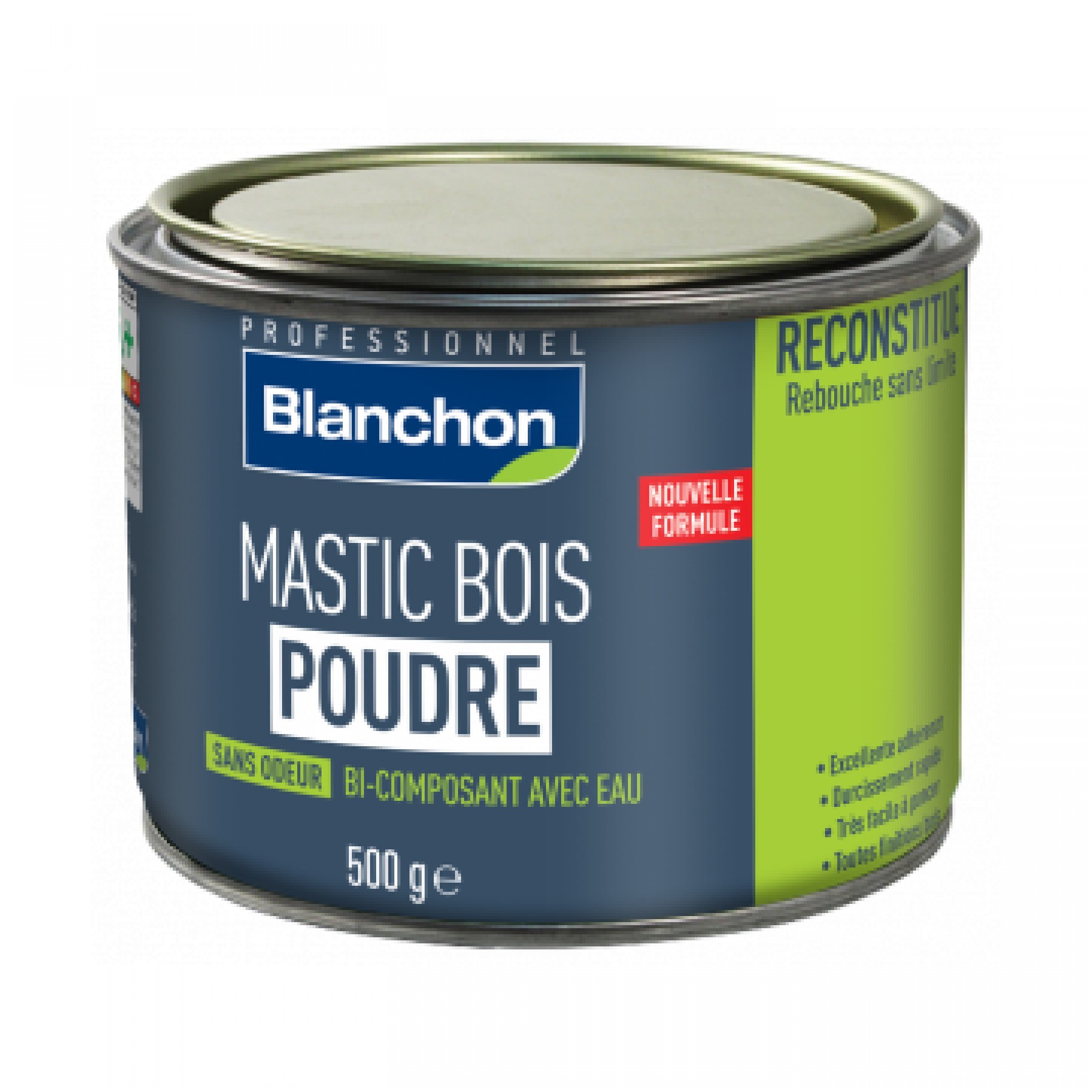 Photo Mastic bois poudre Blanchon